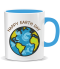 แก้วน้ำพิมพ์รูป Happy earthday coffee mug